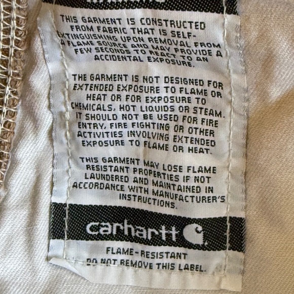 Carhartt Fire Resistant Carpenter Work Pants - Picture 10 of 12